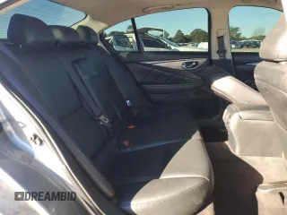 2017 Infiniti Q50 2.0t Sport with VIN JN1CV7AR8HM681391, listed as a Copart auction lot 81576354 with 136,386 mi miles and Salvage Title. Bid and sale history available at carsss.com. Image 10.