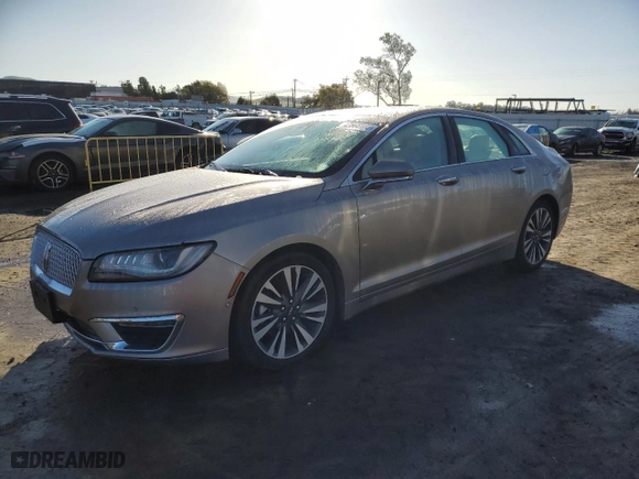 2020 Lincoln MKZ Hybrid Reserve with VIN 3LN6L5LU1LR609241, listed as a Copart auction lot 43565585 with 23,441 mi miles and Salvage Title. Bid and sale history available at carsss.com. Image 1.