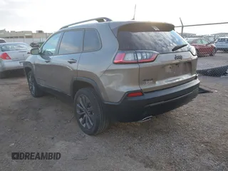 2021 Jeep Cherokee Latitude Lux with VIN 1C4PJMMX6MD182960, listed as a IAAI auction lot 41236861 with 49,679 mi miles and . Bid and sale history available at carsss.com. Image 3.