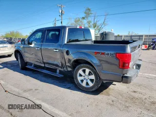 2018 Ford F-150 XL with VIN 1FTEW1EG6JFC62863, listed as a Copart auction lot 59218255 with 125,198 mi miles and Salvage title. Bid and sale history available at DreamBid. Image 2.