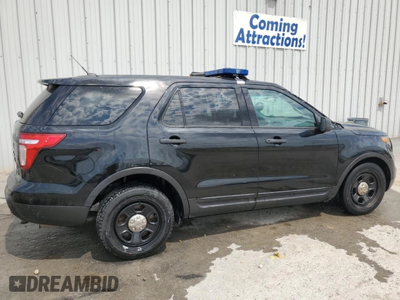 2015 Ford Police Interceptor Utility z VIN 1FM5K8AR6FGC26969, wystawiony jako Copart lot #55616395 z przebiegiem 188 567 mil mil oraz Czysty tytuł • Clean title. Historia ofert i sprzedaży dostępna na DreamBid. Obrazek 3.