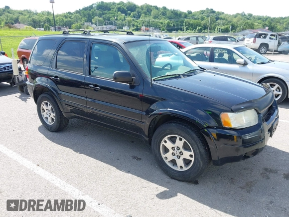 2003 Ford Escape Limited z VIN 1FMCU941X3KB46631, wystawiony jako IAAI lot #42315601 z przebiegiem 202 237 mil mil oraz . Historia ofert i sprzedaży dostępna na DreamBid. Obrazek 1.