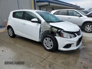 2020 Chevrolet Sonic LT with VIN 1G1JG6SB3L4130345, listed as a Copart auction lot 52098025 with 62,577 mi miles and Salvage title. Bid and sale history available at DreamBid. Image 4.