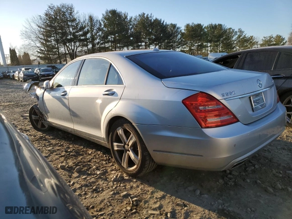 2011 Mercedes-Benz S-Class S 550 with VIN WDDNG8GBXBA363917, listed as a Copart auction lot 87042534 with 81,450 mi miles and Salvage Title. Bid and sale history available at carsss.com. Image 2.