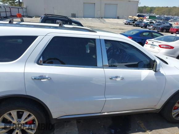 2013 Dodge Durango Crew with VIN 1C4RDHDG8DC698668, listed as a IAAI auction lot 41876841 with 160,012 mi miles and . Bid and sale history available at DreamBid. Image 13.