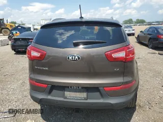 2013 Kia Sportage EX с VIN KNDPCCA27D7531426, выставлен на аукционе Copart как лот 62378835 с пробегом Не указан миль и Списание • Salvage title. История ставок и продаж доступна на DreamBid. Изображение 6.