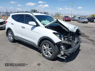 2013 Hyundai Santa Fe Sport z VIN 5XYZU3LA3DG072179, wystawiony jako IAAI lot #41956692 z przebiegiem 132 255 mil mil oraz . Historia ofert i sprzedaży dostępna na DreamBid. Obrazek 1.
