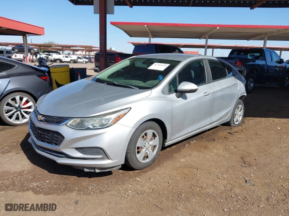 2017 Chevrolet Cruze LS with VIN 1G1BC5SM3H7221276, listed as a IAAI auction lot 41765215 with 34,162 mi miles. Bid and sale history available at carsss.com. Image 17.