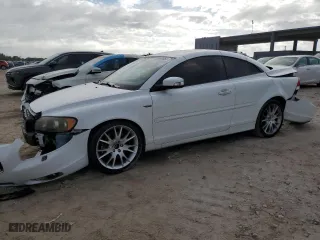 2009 Volvo C70 with VIN YV1MC67259J075071, listed as a Copart auction lot 86140454 with 138,223 mi miles and Salvage Title. Bid and sale history available at carsss.com. Image 1.