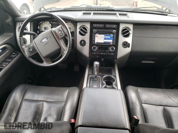2014 Ford Expedition Max Limited with VIN 1FMJK2A5XEEF00113, listed as a Copart auction lot 63758265 with 134,372 mi miles and Salvage title. Bid and sale history available at DreamBid. Image 8.