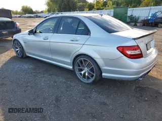 2009 Mercedes-Benz C 63 AMG with VIN WDDGF77X09F344369, listed as a Copart auction lot 71540514 with 221,938 mi miles and Non Repairable. Bid and sale history available at DreamBid. Image 2.