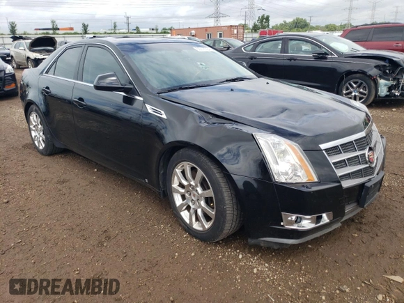2008 Cadillac CTS AWD w/1SB with VIN 1G6DT57V180211407, listed as a Copart auction lot 65018724 with 178,389 mi miles and Salvage Title. Bid and sale history available at carsss.com. Image 4.