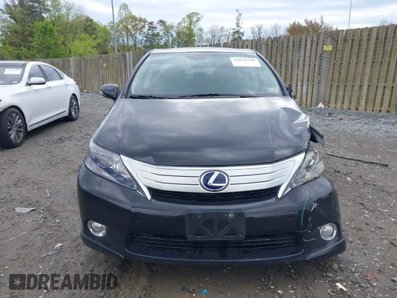2010 Lexus HS with VIN JTHBB1BA2A2009222, listed as a IAAI auction lot 42030728 with 104,048 mi miles. Bid and sale history available at carsss.com. Image 12.