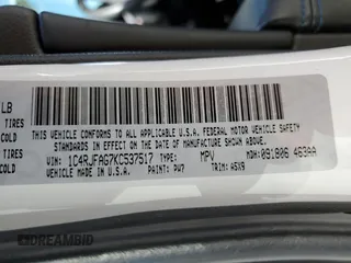 2019 Jeep Grand Cherokee Upland with VIN 1C4RJFAG7KC537517, listed as a Copart auction lot 45777175 with 131,344 mi miles and Salvage Title. Bid and sale history available at DreamBid. Image 15.