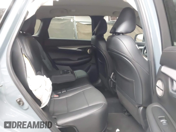 2022 Infiniti QX50 Essential with VIN 3PCAJ5CB6NF121488, listed as a IAAI auction lot 42043828 with 17,762 mi miles and . Bid and sale history available at DreamBid. Image 8.
