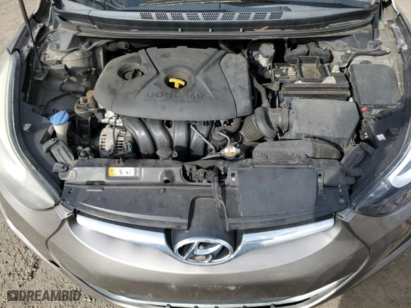 2014 Hyundai Elantra Limited with VIN 5NPDH4AE1EH542956, listed as a Copart auction lot 51448885 with 196,160 mi miles and Clean Title. Bid and sale history available at carsss.com. Image 11.