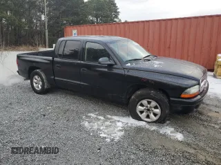 2004 Dodge Dakota Sport with VIN 1D7HL38K84S780671, listed as a Copart auction lot 88005165 with 201,450 mi miles and Salvage Title. Bid and sale history available at carsss.com. Image 4.