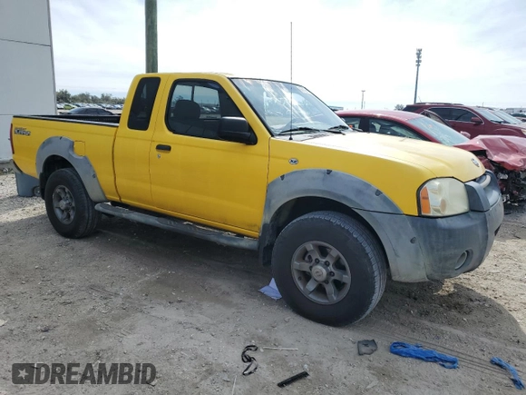 2001 Nissan Frontier SE Desert Runner with VIN 1N6ED26T81C362551, listed as a Copart auction lot 89167415 with 209,053 mi miles and Non repairable. Bid and sale history available at DreamBid. Image 4.