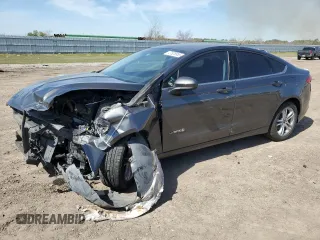 2018 Ford Fusion Hybrid SE with VIN 3FA6P0LU2JR274425, listed as a Copart auction lot 47828885 with 0 mi miles and Salvage Title. Bid and sale history available at carsss.com. Image 1.