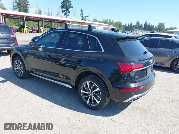 2023 Audi Q5 S line Premium Plus z VIN WA1EAAFY7P2125446, wystawiony jako IAAI lot #42374440 z przebiegiem 24 682 mil mil oraz . Historia ofert i sprzedaży dostępna na DreamBid. Obrazek 3.