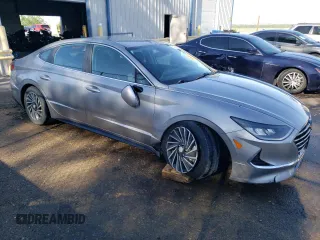 2020 Hyundai Sonata Hybrid Ultimate with VIN KMHL34JJ3LA012107, listed as a Copart auction lot 54268124 with 59,322 mi miles and Non Repairable. Bid and sale history available at carsss.com. Image 4.
