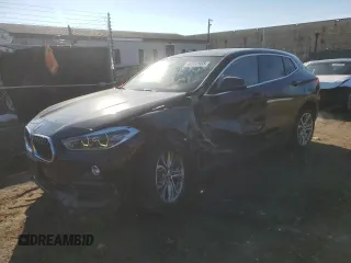 2020 BMW X2 xDrive28i with VIN WBXYJ1C05L5P12435, listed as a Copart auction lot 42332985 with 50,318 mi miles and Salvage Title. Bid and sale history available at carsss.com. Image 1.