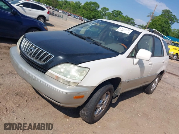 2002 Lexus RX 300 with VIN JTJHF10U720256520, listed as a IAAI auction lot 42074976 with 198,551 mi miles and . Bid and sale history available at DreamBid. Image 2.