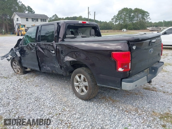 2018 Ford F-150 XL with VIN 1FTEW1C5XJFC69820, listed as a IAAI auction lot 41531952 with 1 mi miles. Bid and sale history available at carsss.com. Image 3.