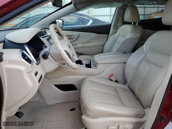 2015 Nissan Murano SV with VIN 5N1AZ2MG5FN227754, listed as a Copart auction lot 84323294 with 77,348 mi miles and Salvage Title. Bid and sale history available at carsss.com. Image 7.