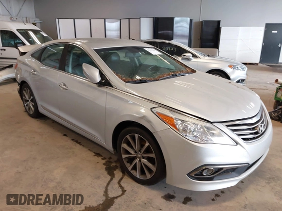 2017 Hyundai Azera with VIN KMHFG4JG7HA572726, listed as a IAAI auction lot 39691285 with 100,092 mi miles and . Bid and sale history available at DreamBid. Image 1.