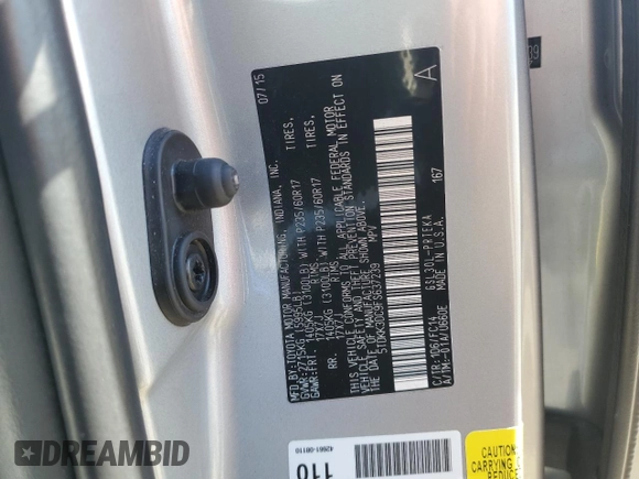 2015 Toyota Sienna LE AAS with VIN 5TDKK3DC9FS637239, listed as a Copart auction lot 54570075 with 181,844 mi miles and Clean Title. Bid and sale history available at DreamBid. Image 13.