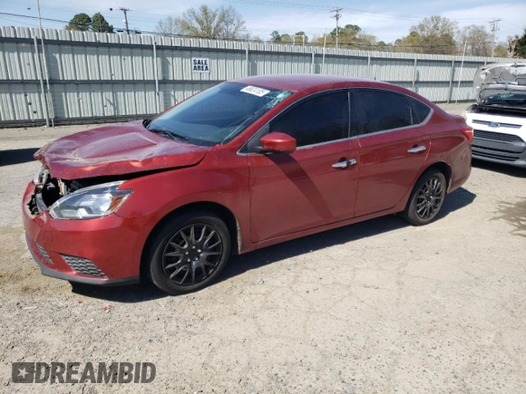 2017 Nissan Sentra S with VIN 3N1AB7AP2HY269477, listed as a Copart auction lot 49624105 with 191,950 mi miles and Salvage Title. Bid and sale history available at DreamBid. Image 1.