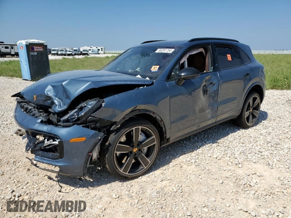 2019 Porsche Cayenne Turbo with VIN WP1AF2AY8KDA81374, listed as a Copart auction lot 66291754 with Not provided miles and Salvage title. Bid and sale history available at DreamBid. Image 1.