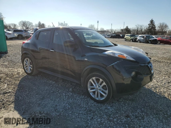 2013 Nissan Juke SV with VIN JN8AF5MV8DT216760, listed as a Copart auction lot 47479175 with 172,658 mi miles and Salvage Title. Bid and sale history available at carsss.com. Image 4.
