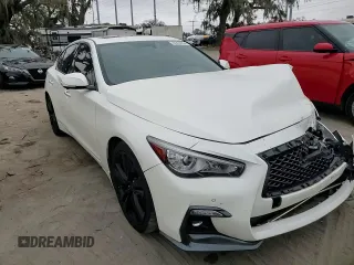 2021 Infiniti Q50 Signature Edition с VIN JN1EV7CP5MM705919, выставлен на аукционе Copart как лот 85434624 с пробегом 47 145 миль миль и Списание • Salvage title. История ставок и продаж доступна на DreamBid. Изображение 11.