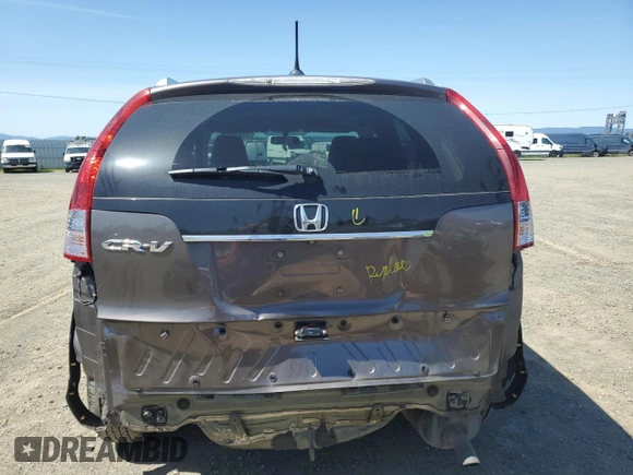 2014 Honda CR-V EX-L with VIN 2HKRM3H71EH519521, listed as a Copart auction lot 51939095 with 141,605 mi miles and Salvage Title. Bid and sale history available at carsss.com. Image 6.