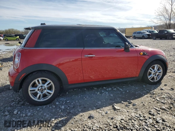 2012 MINI Hardtop with VIN WMWSU3C57CT261602, listed as a Copart auction lot 50017915 with 191,692 mi miles and Salvage Title. Bid and sale history available at DreamBid. Image 3.