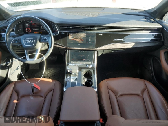 2020 Audi Q7 Premium Plus with VIN WA1LXAF74LD001646, listed as a Copart auction lot 89127205 with 62,382 mi miles and Clean Title. Bid and sale history available at carsss.com. Image 8.