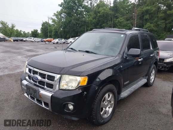 2008 Ford Escape Limited z VIN 1FMCU94138KA71570, wystawiony jako IAAI lot #42652436 z przebiegiem 135 542 mil mil oraz . Historia ofert i sprzedaży dostępna na DreamBid. Obrazek 2.
