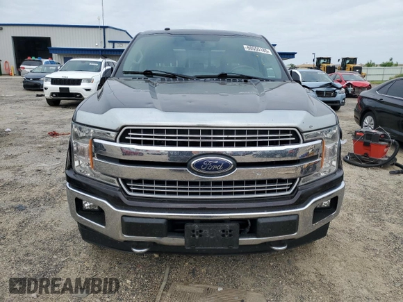 2018 Ford F-150 XL with VIN 1FTEW1EP2JFA90380, listed as a Copart auction lot 60555185 with 141,192 mi miles and Clean title. Bid and sale history available at DreamBid. Image 5.