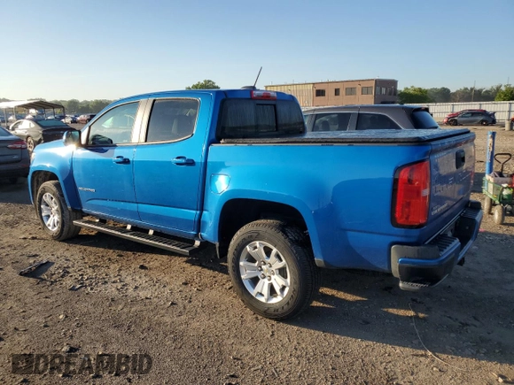 2022 Chevrolet Colorado 2WD LT with VIN 1GCGSCEN9N1330204, listed as a Copart auction lot 62593695 with 26,808 mi miles and Salvage title. Bid and sale history available at DreamBid. Image 2.