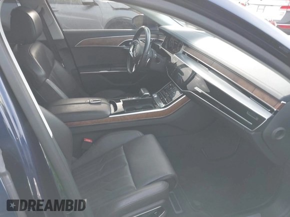 2019 Audi A8 L with VIN WAU8DAF82KN019534, listed as a IAAI auction lot 41254684 with 80,041 mi miles. Bid and sale history available at carsss.com. Image 5.