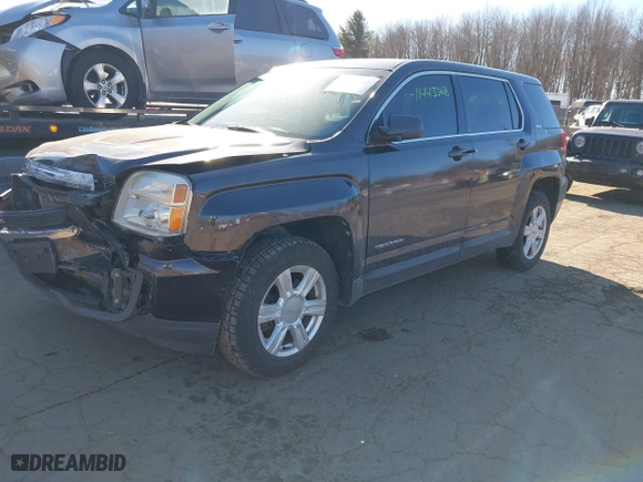 2016 GMC Terrain SLE with VIN 2GKFLSEK0G6130826, listed as a IAAI auction lot 41443368 with 96,023 mi miles. Bid and sale history available at carsss.com. Image 17.