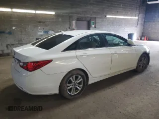2013 Hyundai Sonata GLS with VIN 5NPEB4AC7DH705760, listed as a Copart auction lot 52231325 with 139,631 mi miles and Salvage Title. Bid and sale history available at carsss.com. Image 3.