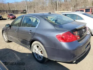 2011 Infiniti G25 Sedan x with VIN JN1DV6AR6BM451449, listed as a Copart auction lot 49969965 with 241,020 mi miles and Salvage Title. Bid and sale history available at carsss.com. Image 2.