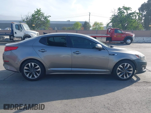 2015 Kia Optima SXL Turbo with VIN 5XXGR4A64FG458369, listed as a IAAI auction lot 42054396 with 143,750 mi miles and . Bid and sale history available at DreamBid. Image 13.