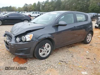 2013 Chevrolet Sonic LS with VIN 1G1JA6SH2D4222263, listed as a Copart auction lot 50532405 with 104,888 mi miles and Salvage title. Bid and sale history available at DreamBid. Image 1.