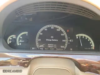 2009 Mercedes-Benz S-Class 5.5L V8 with VIN WDDNG86X39A267179, listed as a Copart auction lot 52216505 with 106,527 mi miles and Salvage Title. Bid and sale history available at carsss.com. Image 9.
