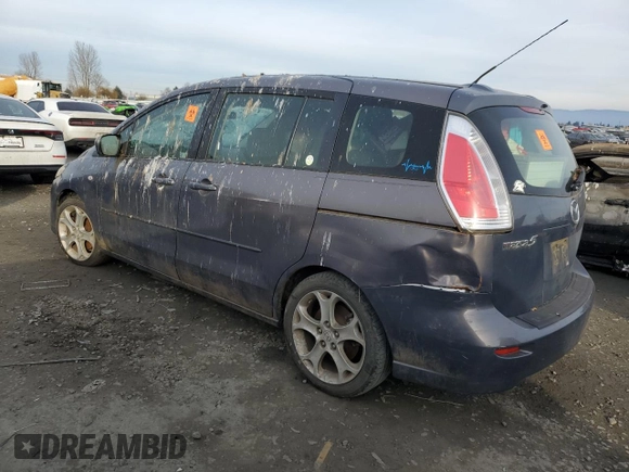 2009 Mazda 5 Sport with VIN JM1CR29L590329463, listed as a Copart auction lot 41877245 with Not provided miles and Salvage title. Bid and sale history available at DreamBid. Image 2.