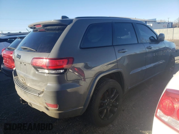 2022 Jeep Grand Cherokee WK Altitude with VIN 1C4RJFAG9NC140332, listed as a Copart auction lot 83763484 with 56,886 mi miles and Salvage Title. Bid and sale history available at carsss.com. Image 3.
